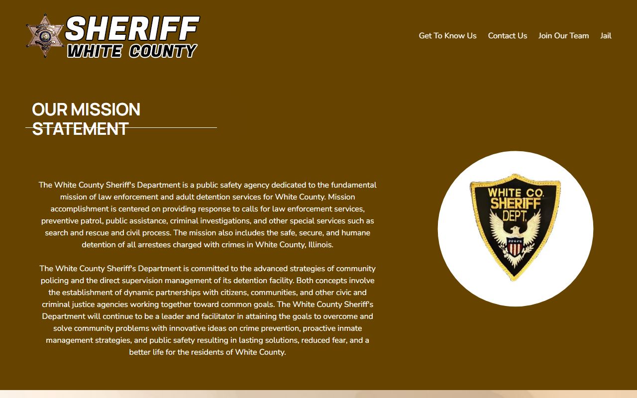 White County Jail Hamilton County inmate sheriff operator